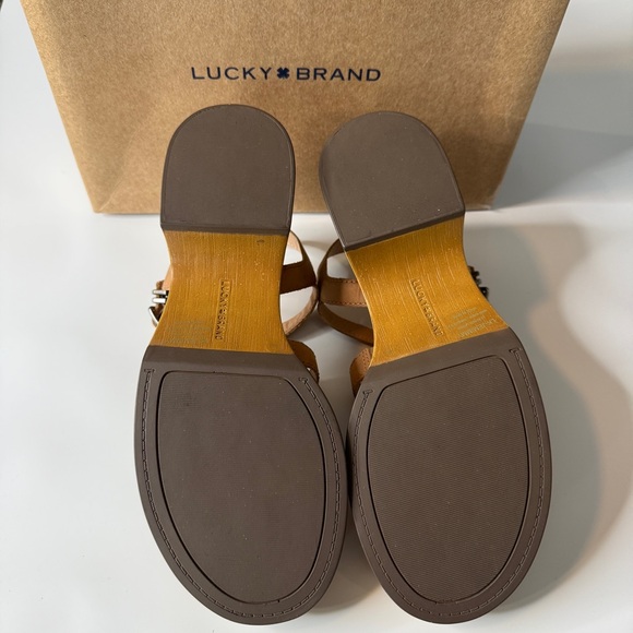 Lucky Brand - Genuine Leather Jemimmy Platform Sandals - Picture 6 of 9